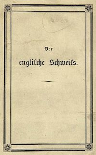 Hecker, J.F.CDer englische Schweiss. Ein aerztlicher Beitrag zur Geschichte des fuenfzehnten und sechzehnten Jahrhunderts. B