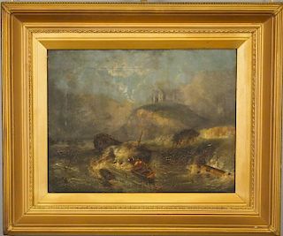 Early 19th c seascape