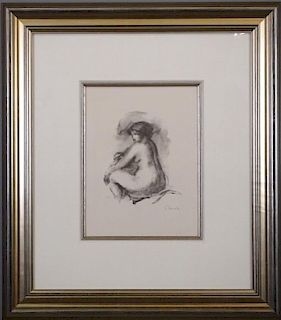 Pierre-Auguste Renoir litho