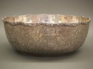 Iranian Silver bowl