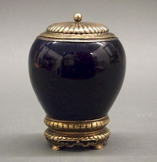 Tiffany porcelain jar