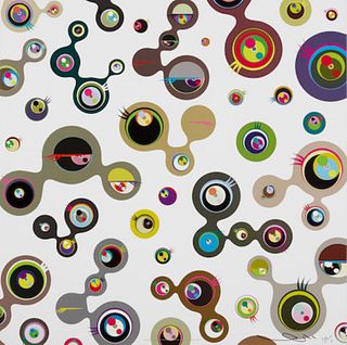 Takashi Murakami - Jellyfish Eyes (White 3)