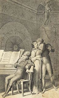 Steigentesch, August vMarie. 2 Bde. Mit 2 Kupfertafeln. (Am Schluss: Offenbach, Brede fuer:) Gießen, Heyer, 1812. 240 S. 20