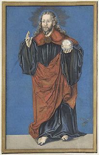 Mechel, C. v. (Hg.)Lucas Cranach's Stammbuch enthaltend die von ihm selbst in Miniatur gemalte Abbildung des den Segen erthe