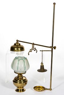 BRASS ADJUSTABLE STAND / TABLE MINIATURE LAMP