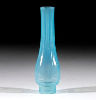 PANEL OPTIC OPALESCENT GLASS SLIP CHIMNEY