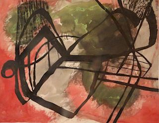 Rolph Scarlett (American, 1875-1958) modern abstract