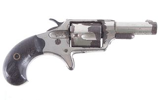C. 1882 Colt New Line .32 RF Nickel Revolver