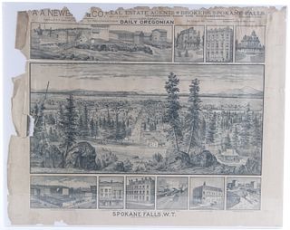 1880-1889 J.T. Pickett Oregon Newspaper Sketches