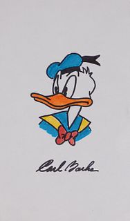Carl Barks Attributed: Donald Duck