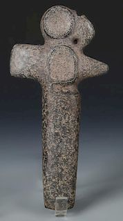 Taino Figural Bird Ax (1000-1500 CE)