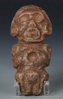 Taino Anthropic Snuffing Vessel (1000-1500 CE)