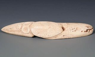 Taino Bird Form Purging Spatula (1000-1500 CE)