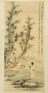 Zhang Daqian (Chinese, 1899-1983) Hanging Scroll Painting