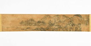 Antique Chinese Scroll Painting, Zhang Zongcang