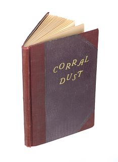 "Corral Dust" By Bob Fletcher 1934 Shorty Shope