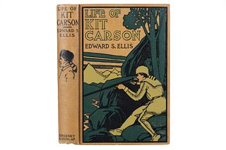 1889 1st Ed. "Life of Kit Carson" by E. S. Ellis