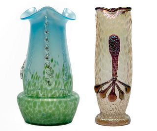 Kralik vases, two