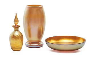 Art Glass vases, 3