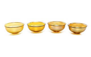 Louis Comfort Tiffany finger bowls