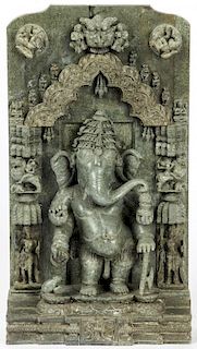 Stone Ganesh Stele