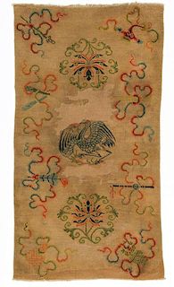 Antique Tibetan Rug: 2'8'' x 4'10'' (81 x 147 cm)