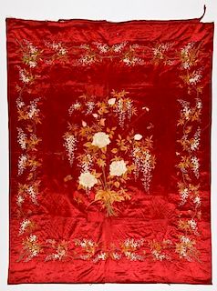 Antique Chinese Silk Textile / Tibetan Horse Cover
