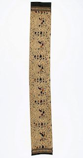 Antique Finely Woven Lao Silk Textile