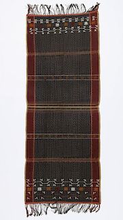 Shoulder cloth (raji angkola), Batak, Sumatra