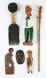 Collection of 6 Ethnographic Artifacts