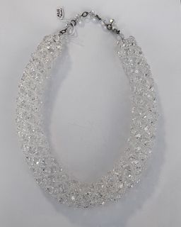 Bohemian Crystal  Beaded Necklace Tomas Kysela