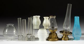 ASSORTED MINIATURE LAMP ARTICLES, LOT OF 11