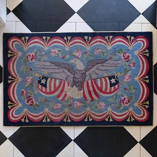 Claire Murray Spirit of America Hooked Rug