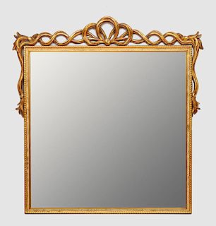 Neoclassical Style Carved Giltwood Mirror