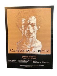 James Wyeth "Capturing Nureyev" Exhibition Poster 
