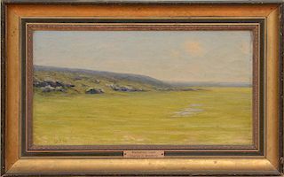 Attributed to Charles H. Woodbury (1864-1940): Coastal Scene, Marblehead