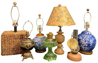 Collection Assorted Lamps 