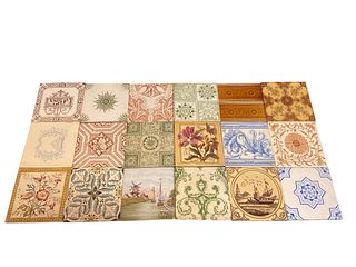 Collection Handpainted Decorative European Tiles 