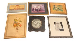 Collection Farmhouse Animal and Floral Artwork 