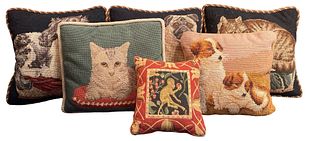 Collection Needle Point Animal Pillows 