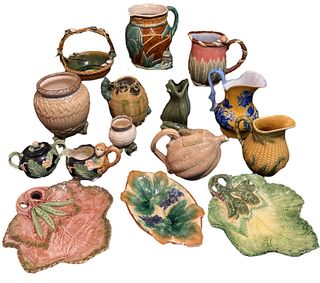 Collection 20th C  Majolica Articles 