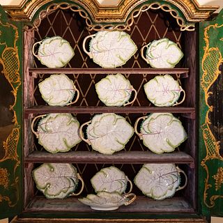 Group of Royal Worcester Leaf Shaped Dishes