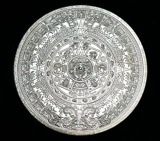 Aztec Cuauhtemoc 1 ozt .999 Silver