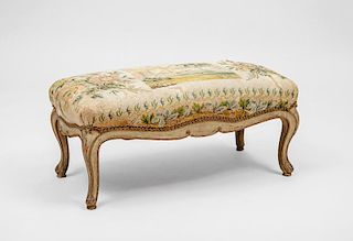 Louis XV Style Painted Tabouret