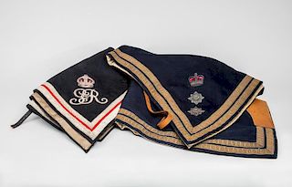 Two Royal Artillery Horse Blankets