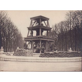 Photo of Air-Raid Protection of Art, Fountain of Carpeaux