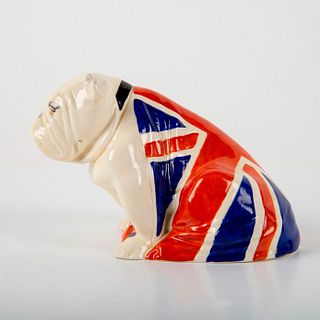 Royal Doulton Figure, Medium Union Jack Bulldog D5913