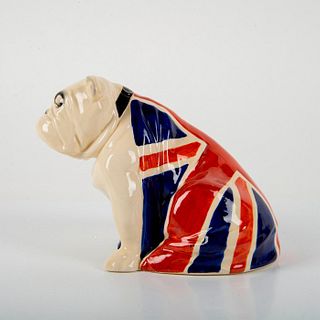 Royal Doulton Large Figurine, Union Jack Bulldog D5913