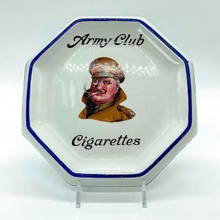 Royal Doulton Army Club Cigarettes  Octagonal Ashtray