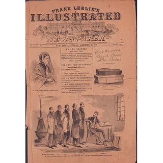 Frank Leslie's Illustrated Newspaper, John Brown Execution